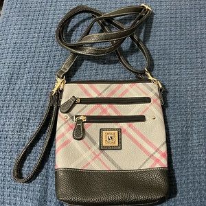 Small crossbody bag, Stone & Co. Adjustable strap.